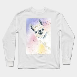 Rainbow Alpaca Long Sleeve T-Shirt